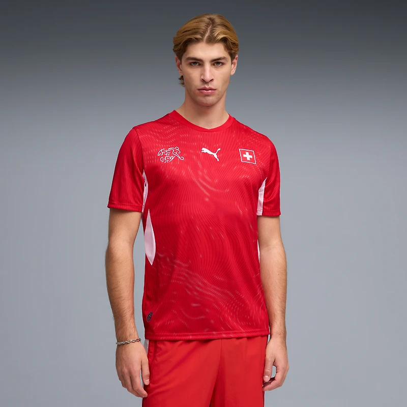Men's Puma Red Switzerland National Team 2026 Home Replica Jersey