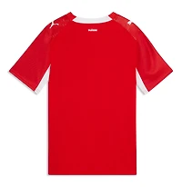 Youth Puma Red Switzerland National Team 2026 Home Replica Jersey