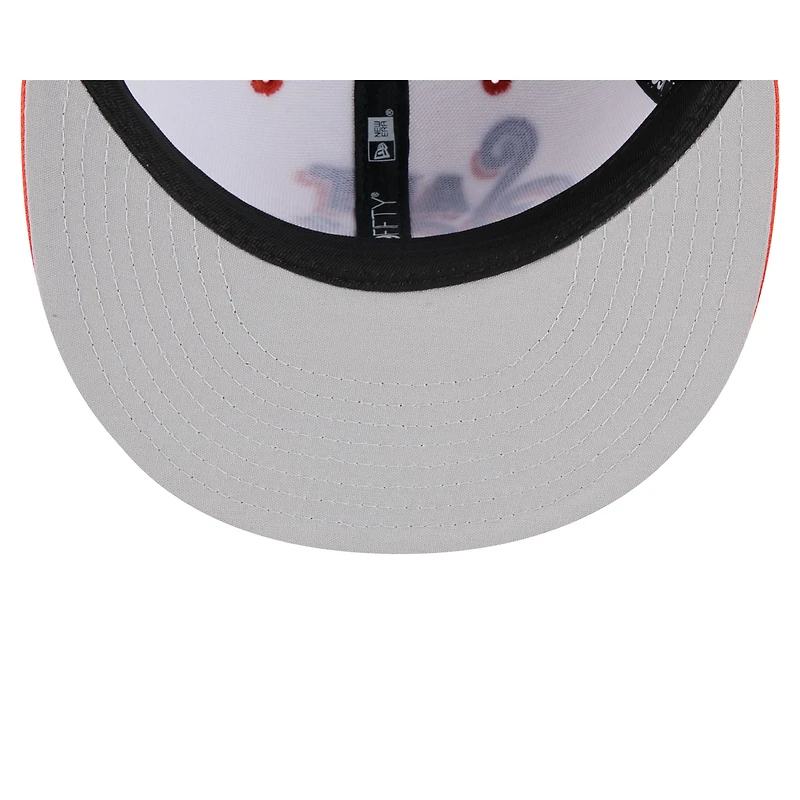 Casquette ajustée 59FIFTY bleue New Era pour homme, thème des Mets de Syracuse