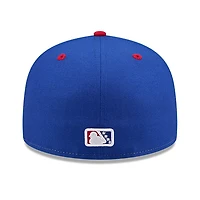 Men's New Era  White/Red Syracuse Mets 2026 Copa De La Diversion 59FIFTY Fitted Hat