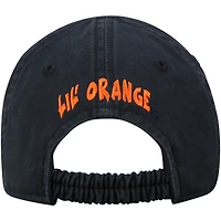 Chapeau ajustable pour bébé Top of the World bleu marine Syracuse Mini Me orange