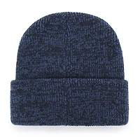 Men's '47  Navy Syracuse Orange Brainfreeze Cuffed Knit Hat with Pom