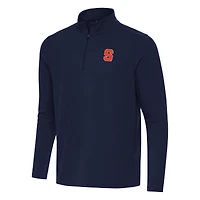 Haut à fermeture éclair quart de tour Antigua Navy Syracuse Orange Intent pour homme