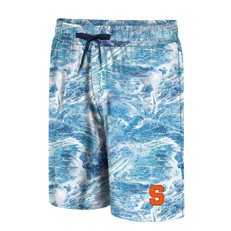 Men's Colosseum Blue Syracuse Orange Realtree Aspect Ohana Swim Shorts