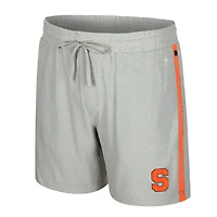 Men's Colosseum Gray Syracuse Orange Mac Shorts