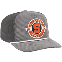 Men's Colosseum  Gray Syracuse Orange Where's My Hat Podium Adjustable Trucker Hat