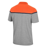 Polo Chamberlain Colosseum gris chiné orange Syracuse pour homme