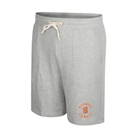 Colosseum Heather Grey Syracuse Orange Short Love To Hear This Terry pour homme