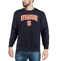 Sweat Colosseum Navy Syracuse orange à col rond et logo pour homme