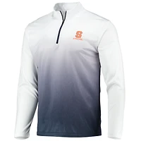 Men's Colosseum Navy Syracuse Orange Magic Team Logo Quarter-Zip Jacket