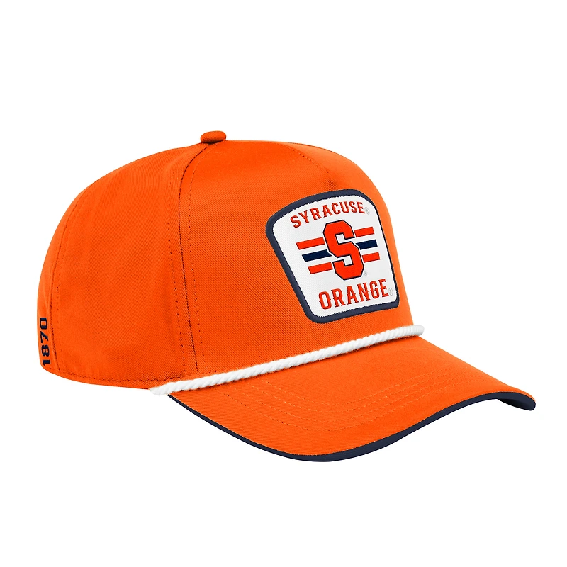 Men's Colosseum Orange Syracuse Orange Hits the Road Podium Adjustable Hat