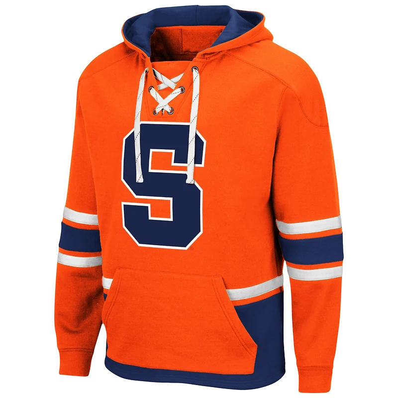 Sweat à capuche Colosseum Orange Syracuse Lace Up 3.0 pour homme