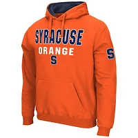Men's Colosseum Orange Syracuse Sunrise Pullover Hoodie
