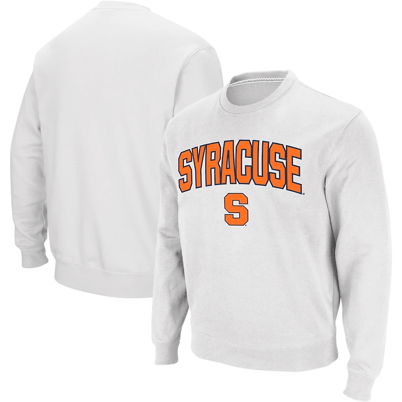 Sweat Colosseum Blanc Orange Syracuse Arch & Logo Homme