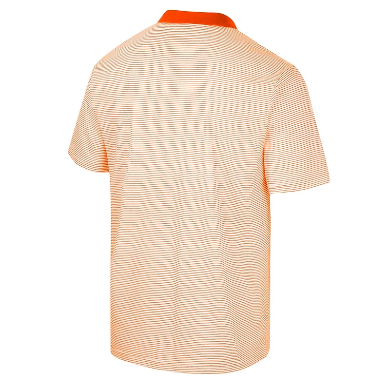 Polo Colosseum Homme Blanc Imprimé Syracuse Orange Stripe