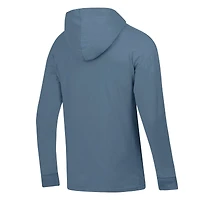 Men's ComfortWash  Blue Syracuse Orange Long Sleeve Hooded T-Shirt