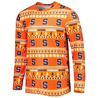 Concepts Sport Orange Syracuse Swivel T-shirt à manches longues et pantalon Ensemble de nuit