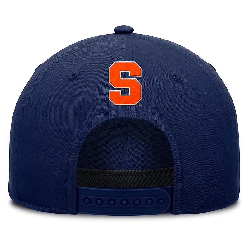 Men's Fanatics  Navy Syracuse Orange Foul Ball Rope Adjustable Hat