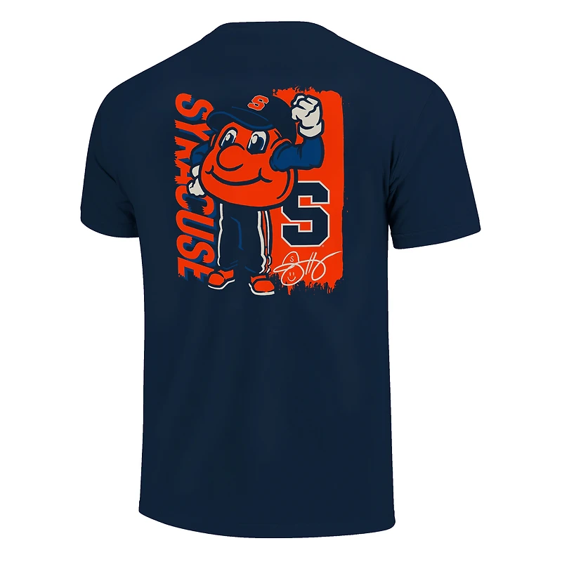 Men's Navy Syracuse Orange Hyper Local T-Shirt