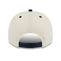 Casquette snapback New Era 9FIFTY A-Frame pour homme, crème/marine, Syracuse Orange, collection March Madness Historic.