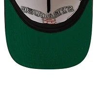 Men's New Era Cream/Navy Syracuse Orange March Madness Historic Collection 9FIFTY A-Frame Snapback Hat