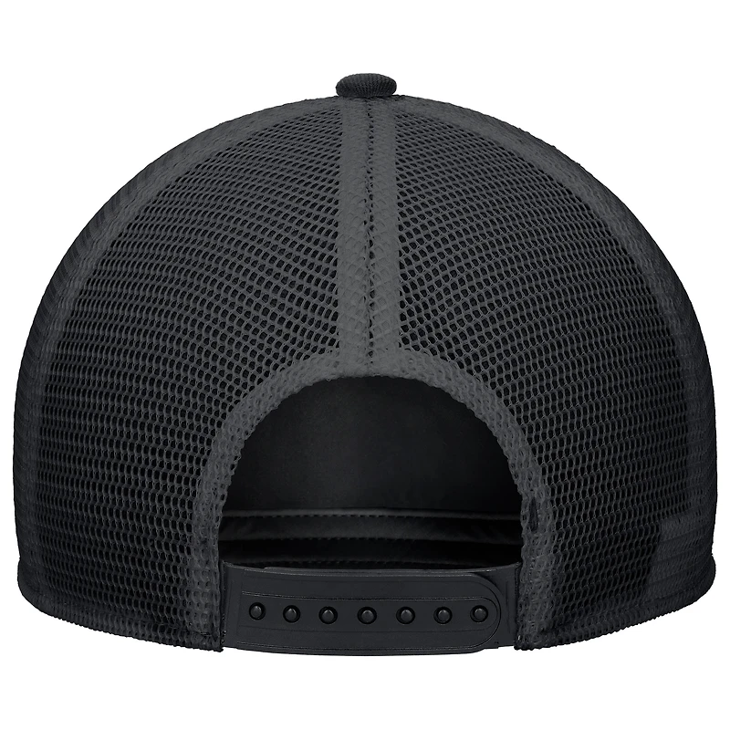 Men's Nike Camo Syracuse Orange 2025 Military Appreciation Rise Adjustable Trucker Hat