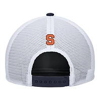 Men's Nike Navy Syracuse Orange 2025 On-Field Rise Trucker Performance Adjustable Hat