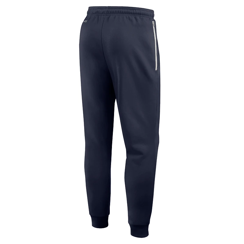 Men's Nike Navy Syracuse Orange 2025 Sideline Standard Issue Dri-FIT Taper Sweatpants