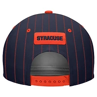 Casquette Nike Pro Dri-FIT Snapback bleu marine et orange Syracuse pour homme