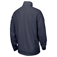 Pull Nike bleu marine Syracuse orange Training Performance à quart de zip pour homme