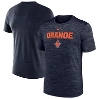 T-shirt Nike Performance Velocity bleu marine Syracuse Orange pour homme
