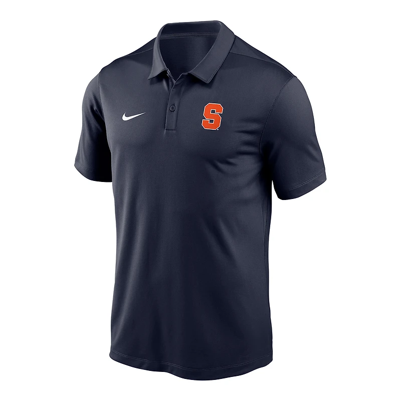 Polo Nike Performance uni bleu marine Syracuse Orange Victory pour homme