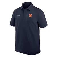 Men's Nike Navy Syracuse Orange Woven Polo