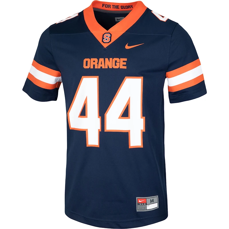 Men's Nike #44 White Syracuse Orange Untouchable Game Jersey