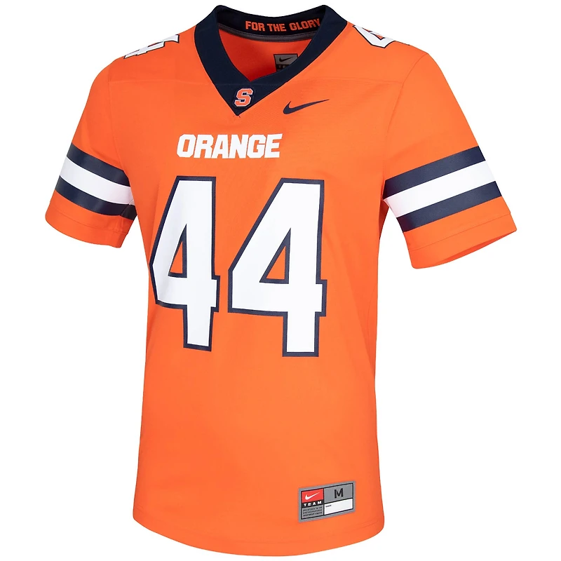 Men's Nike #44 Orange Syracuse Untouchable Game Jersey