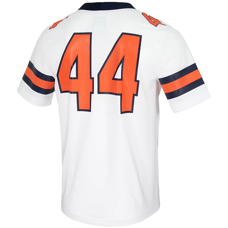 Maillot de match intouchable Nike #44 blanc Syracuse orange pour homme