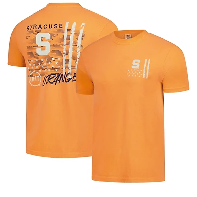Men's  Orange Syracuse Comfort Colors OHT Camo Overlay T-Shirt