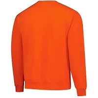 Sweat-shirt polaire orange Syracuse pour homme