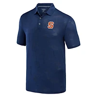 Polo Tommy Bahama bleu marine Syracuse Orange Sport Palm Coast Palmera IslandZone pour hommes