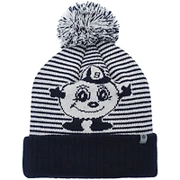 Top of the World Navy Syracuse Orange Line Up Tricot à revers avec pompon pour hommes