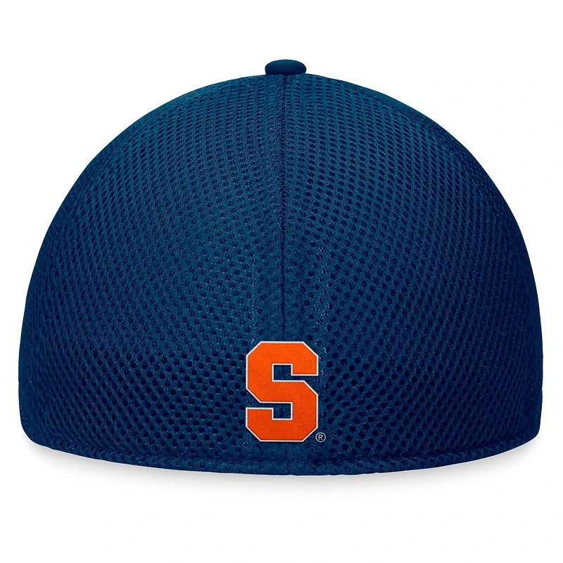 Men's Top of the World Navy Syracuse Orange Spacer Flex Hat