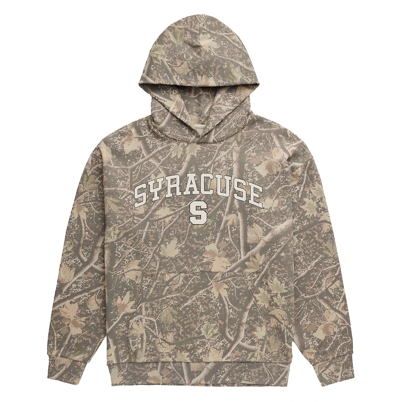 Sweat à capuche en polaire camouflage Syracuse Orange Back Bay pour homme de la marque Uscape Apparel