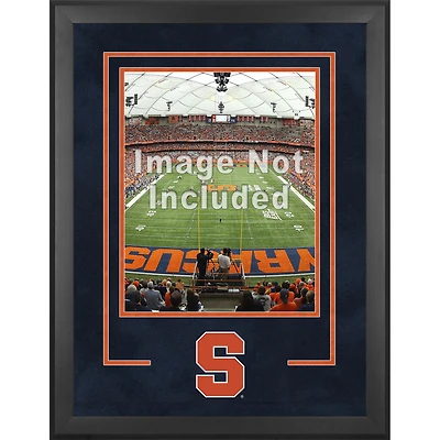 Cadre photo vertical de luxe Syracuse Orange 16'' x 20'' avec logo de l'équipe