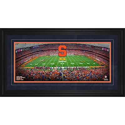 Syracuse Orange Framed 17" x 31" Carrier Dome Gameday Panoramic