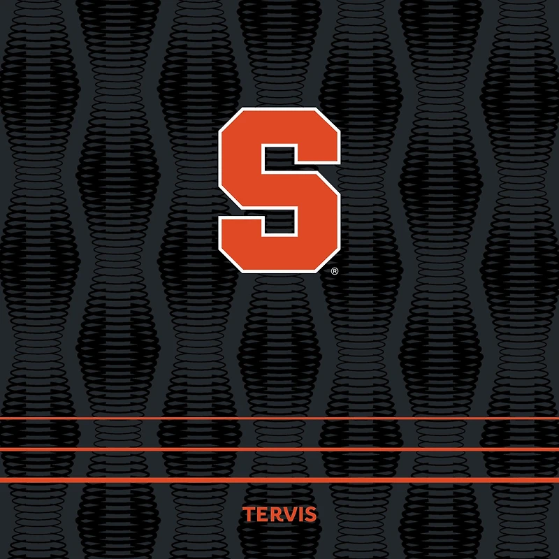 Bouteille d'eau Tervis Syracuse Orange Full Speed ​​36 oz Venture en acier inoxydable