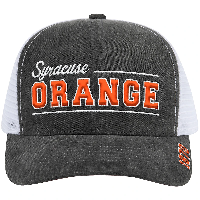 Casquette de camionneur unisexe ajustable Billy 2400 gris Syracuse orange Colosseum