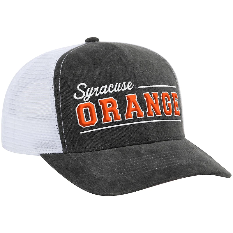 Unisex Colosseum  Gray Syracuse Orange Billy 2400 Adjustable Trucker Hat