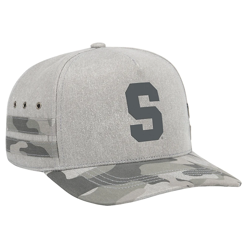 Casquette unisexe ajustable Colosseum Grey Syracuse Orange OHT Squad Podium