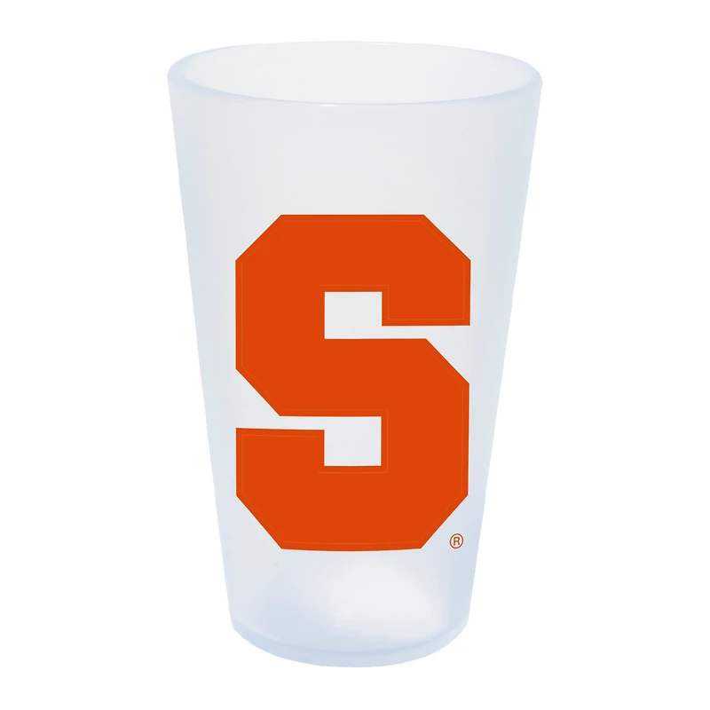 WinCraft Orange de Syracuse 16oz. Verre à pinte en silicone Icicle