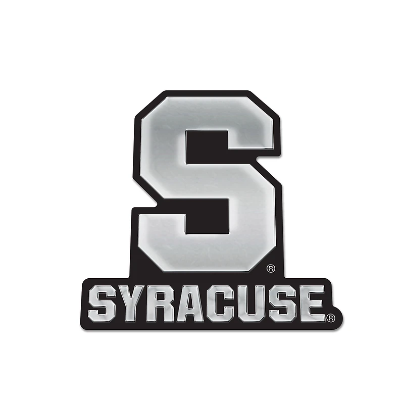 WinCraft Syracuse Orange Chrome Auto Emblem
